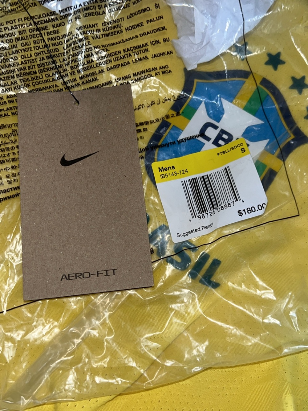 Nike Brasil Jersey 2026 WORLD CUP OFFICIAL - Picture 5 of 11